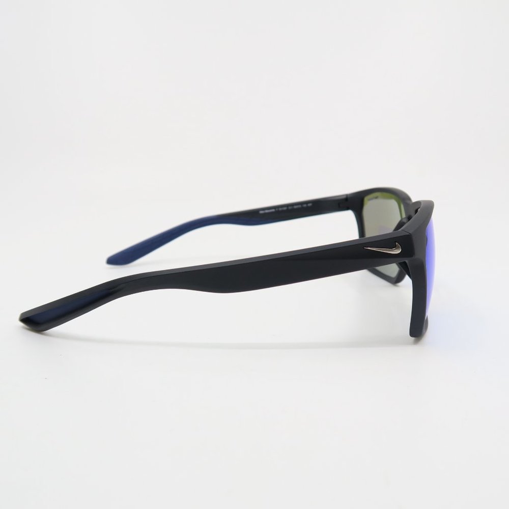 Nike MAVERICK P EV1097 011 59mm Black/Blue Polarized Mirror New Sunglasses. - Picture 5 of 8